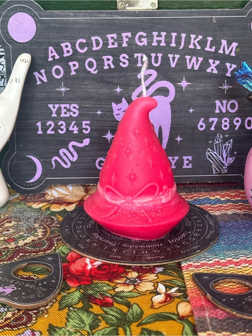 Witch Hat Candle | Witchy Decor